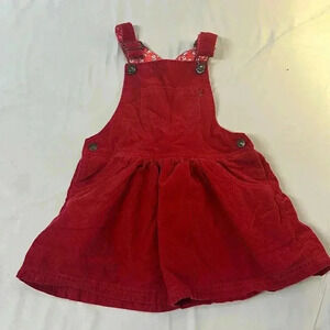 Cadet Rousselle - NWOT - corduroy Dungaree overall dress. Size 3